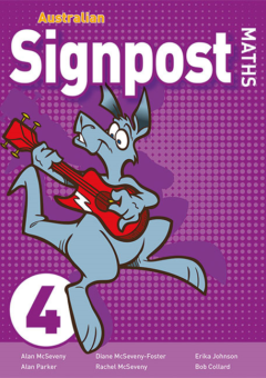 AUSTRALIAN SIGNPOST MATHS 4 STUDENT ACTIVITY BOOK 3E Cover