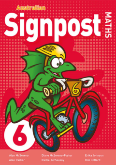 AUSTRALIAN SIGNPOST MATHS 6 STUDENT ACTIVITY BOOK 3E Cover