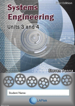 SYSTEMS ENGINEERING 2019 - 2025 UNITS 3&4 WORKBOOK - STEVEN PENNA Cover