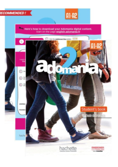 ADOMANIA 2/A1-A2 STUDENT PACK ENGLISH VERSION VALUE PACK (TEXTBOOK, WORKBOOK & EBOOK) Cover