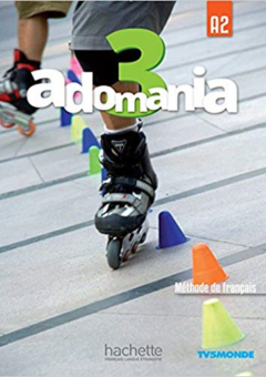 ADOMANIA 3/A2 TEXTBOOK & DVD-ROM Cover