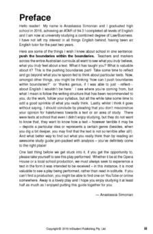 ATAR NOTES TEXT GUIDE: AWAY BY MICHAEL GOW