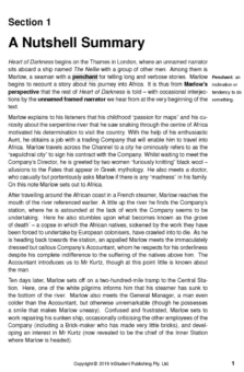 ATAR NOTES TEXT GUIDE: HEART OF DARKNESS BY JOSEPH CONRAD