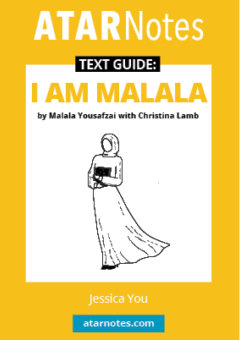 ATAR NOTES TEXT GUIDE: I AM MALALA BY MALALA YOUSAFZAI Cover