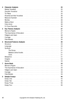 ATAR NOTES TEXT GUIDE: I AM MALALA BY MALALA YOUSAFZAI
