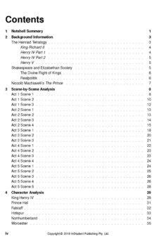 ATAR NOTES TEXT GUIDE: HENRY IV PART 1 BY WILLIAM SHAKESPEARE