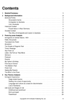 ATAR NOTES TEXT GUIDE: OLD/NEW WORLD BY PETER SKRZYNECKI