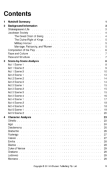 ATAR NOTES TEXT GUIDE: OTHELLO BY WILLIAM SHAKESPEARE