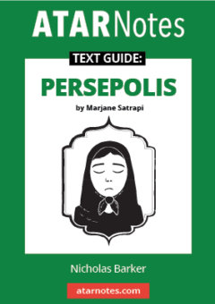 ATAR NOTES TEXT GUIDE: PERSEPOLIS BY MARJANE SATRAPI Cover