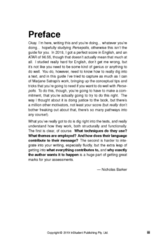 ATAR NOTES TEXT GUIDE: PERSEPOLIS BY MARJANE SATRAPI