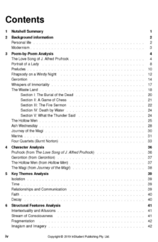 ATAR NOTES TEXT GUIDE: SELECTED POEMS BY T.S. ELIOT