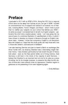 ATAR NOTES TEXT GUIDE: STASILAND BY ANNA FUNDER