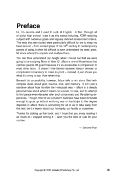 ATAR NOTES TEXT GUIDE: THE COMPLETE MAUS BY ART SPIEGELMAN