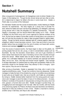 ATAR NOTES TEXT GUIDE: THE COMPLETE MAUS BY ART SPIEGELMAN
