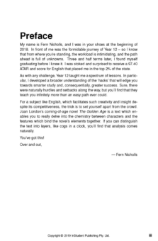 ATAR NOTES TEXT GUIDE: THE GOLDEN AGE BY JOAN LONDON