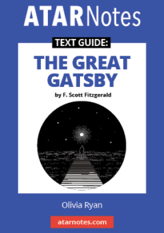 ATAR NOTES TEXT GUIDE: THE GREAT GATSBY BY F SCOTT FITZGERALD Cover