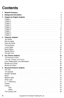 ATAR NOTES TEXT GUIDE: THE GREAT GATSBY BY F SCOTT FITZGERALD