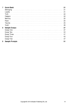 ATAR NOTES TEXT GUIDE: THE LONGEST MEMORY BY FRED D'AGUIAR