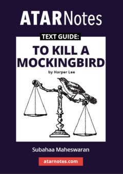 ATAR NOTES TEXT GUIDE: TO KILL A MOCKINGBIRD BY HARPER LEE Cover