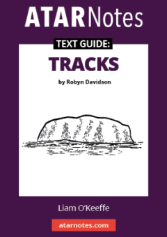 ATAR NOTES TEXT GUIDE: TRACKS BY ROBYN DAVIDSON Cover