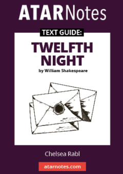ATAR NOTES TEXT GUIDE: TWELFTH NIGHT BY WILLIAM SHAKESPEARE Cover
