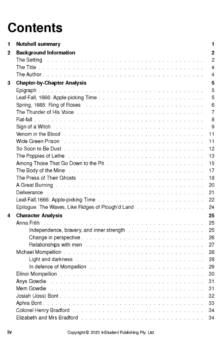 ATAR NOTES TEXT GUIDE: YEAR OF WONDERS BY GERALDINE BROOKS