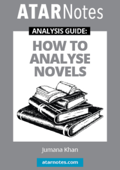 ATAR NOTES ANALYSIS GUIDE: HOW TO ANALYSE NOVELS Cover