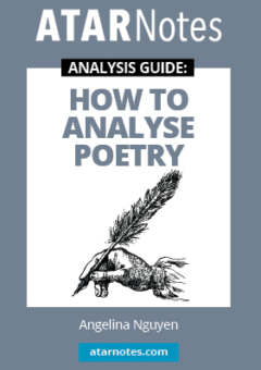 ATAR NOTES ANALYSIS GUIDE: HOW TO ANALYSE POETRY Cover