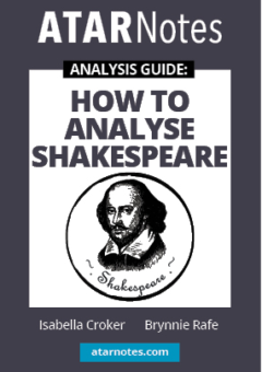 ATAR NOTES ANALYSIS GUIDE: HOW TO ANALYSE SHAKESPEARE Cover