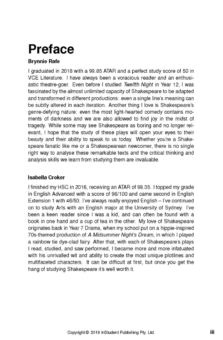 ATAR NOTES ANALYSIS GUIDE: HOW TO ANALYSE SHAKESPEARE
