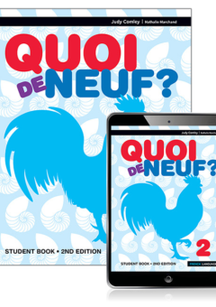 QUOI DE NEUF? 2 STUDENT BOOK + EBOOK 2E Cover