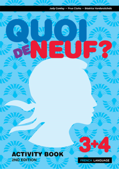 QUOI DE NEUF? 3&4 ACTIVITY BOOK 2E Cover