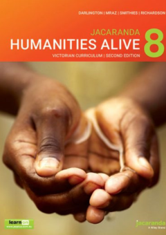JACARANDA HUMANITIES ALIVE 8 VICTORIAN CURRICULUM LEARNON TEXTBOOK 2E Cover
