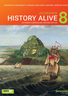 JACARANDA HISTORY ALIVE 8 VICTORIAN CURRICULUM LEARNON & PRINT 2E Cover
