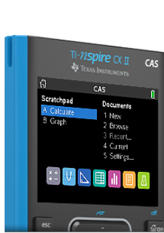 TINSPIRE CX II CAS HANDHELD CALCULATOR