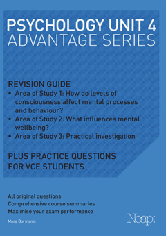 NEAP ADVANTAGE: PSYCHOLOGY UNIT 4 EBOOK (No printing or refunds. Check product description before purchasing) Cover