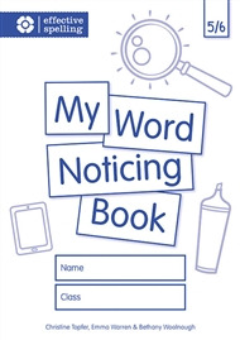 MY WORD NOTICING BOOK: 5/6 Cover