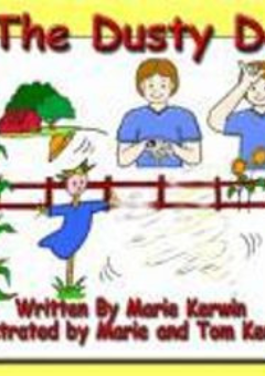 THE DUSTY DEVIL - CHILDRENS PICTURE BOOK WITH AUSLAN IMAGES Cover
