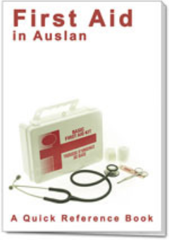 FIRST AID IN AUSLAN: A QUICK REFERENCE GUIDE Cover
