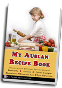 MY AUSLAN RECIPE BOOK - VOLUME 1 Cover