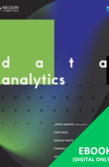 NELSON DATA ANALYTICS VCE UNITS 3&4 STUDENT EBOOK 5E (eBook only) Cover