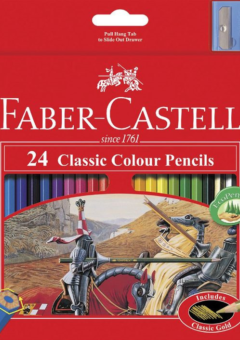 24 FABER CASTELL CLASSIC COLOUR PENCILS Cover