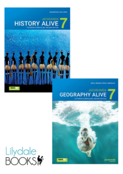 JACARANDA GEOGRAPHY ALIVE 7 & HISTORY ALIVE 7 VICTORIAN CURRICULUM 2E VALUE PACK Cover