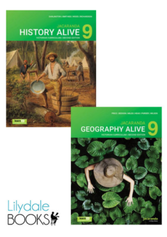 JACARANDA GEOGRAPHY ALIVE 9 & HISTORY ALIVE 9 VICTORIAN CURRICULUM 2E VALUE PACK Cover
