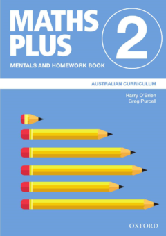 OXFORD MATHS PLUS AC EDITION MENTALS & HOMEWORK BOOK 2(2020) Cover