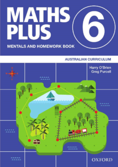 OXFORD MATHS PLUS AC EDITION MENTALS & HOMEWORK BOOK 6 (2020) Cover