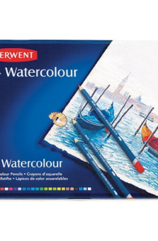 24 DERWENT WATERCOLOUR PENCILS