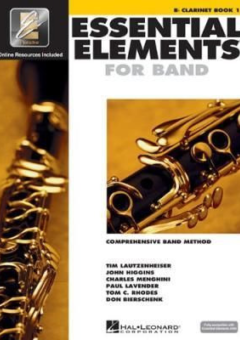 ESSENTIAL ELEMENTS FOR BAND: B FLAT CLARINET BOOK 1 Cover