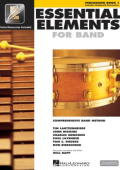 ESSENTIAL ELEMENTS FOR BAND: PERCUSSION BOOK 1 Cover