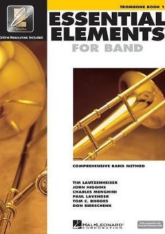 ESSENTIAL ELEMENTS FOR BAND: TROMBONE BOOK 1 Cover